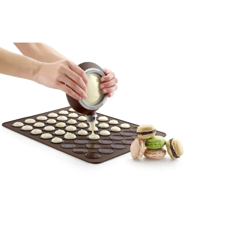 Macaron Bakset Brun Snabb leverans