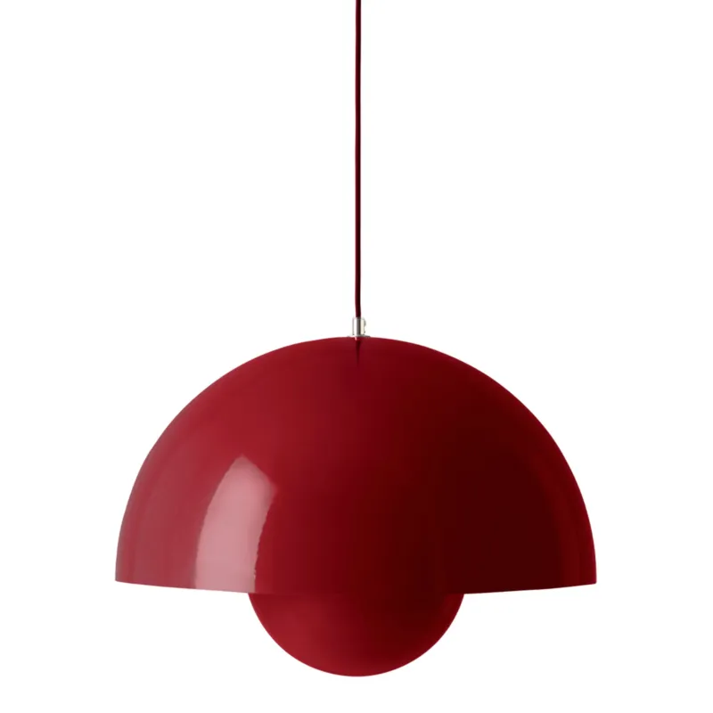Lågt pris &Tradition Flowerpot VP2 taklampa 50 cm, vermilion red