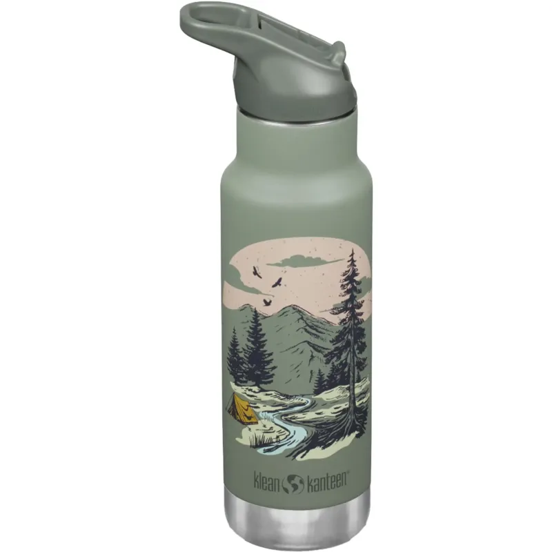 Kid Narrow Flip Sport vattenflaska 355 ml, mountain scape Köp online
