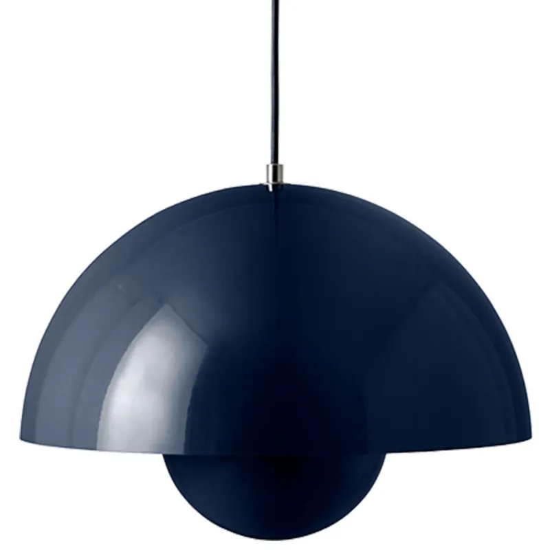 &Tradition Flowerpot VP7 pendel 37 cm, steel blue Endast idag