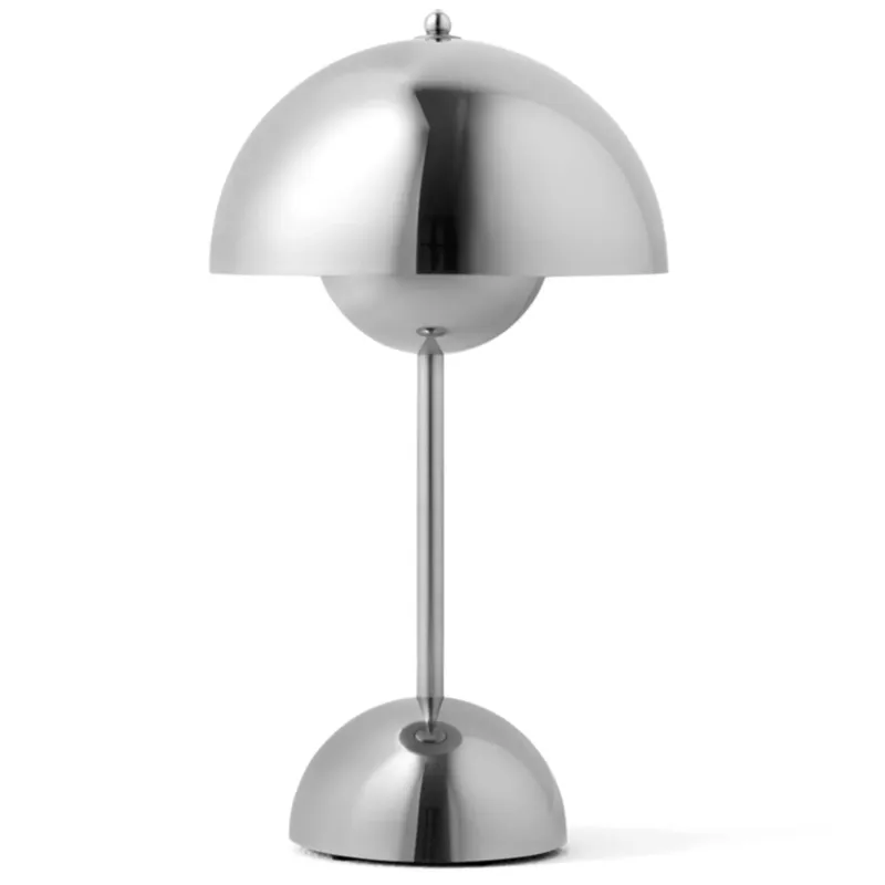 &Tradition Flowerpot VP9 portabel bordslampa, krom Populärt val