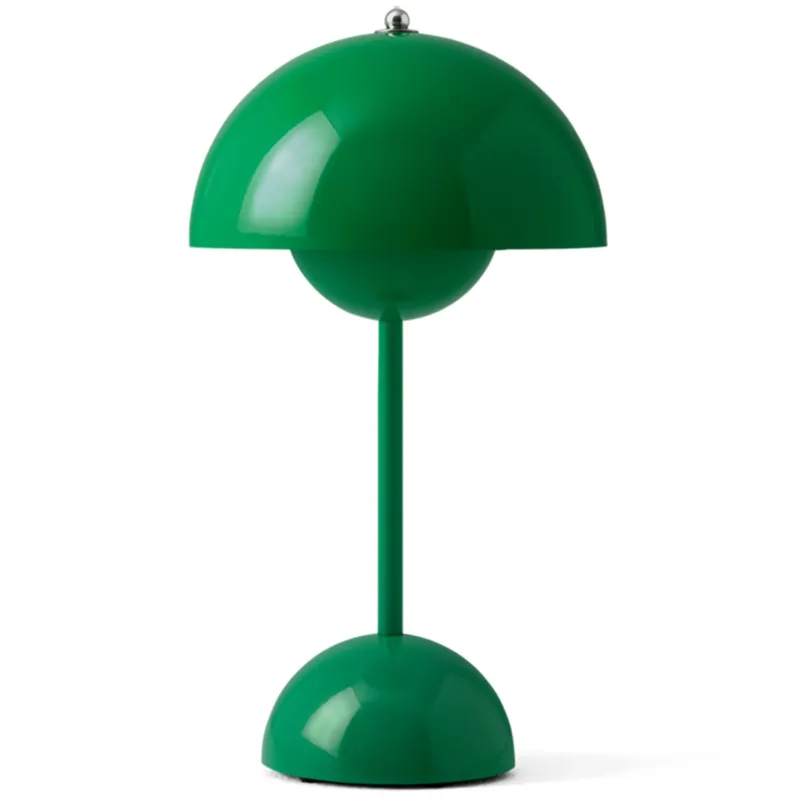 &Tradition Flowerpot VP9 portabel bordslampa, signal green Snabb leverans
