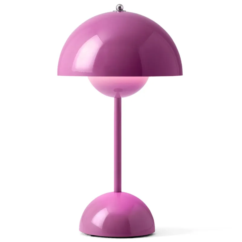 &Tradition Flowerpot VP9 portabel bordslampa, tangy pink Beställ idag