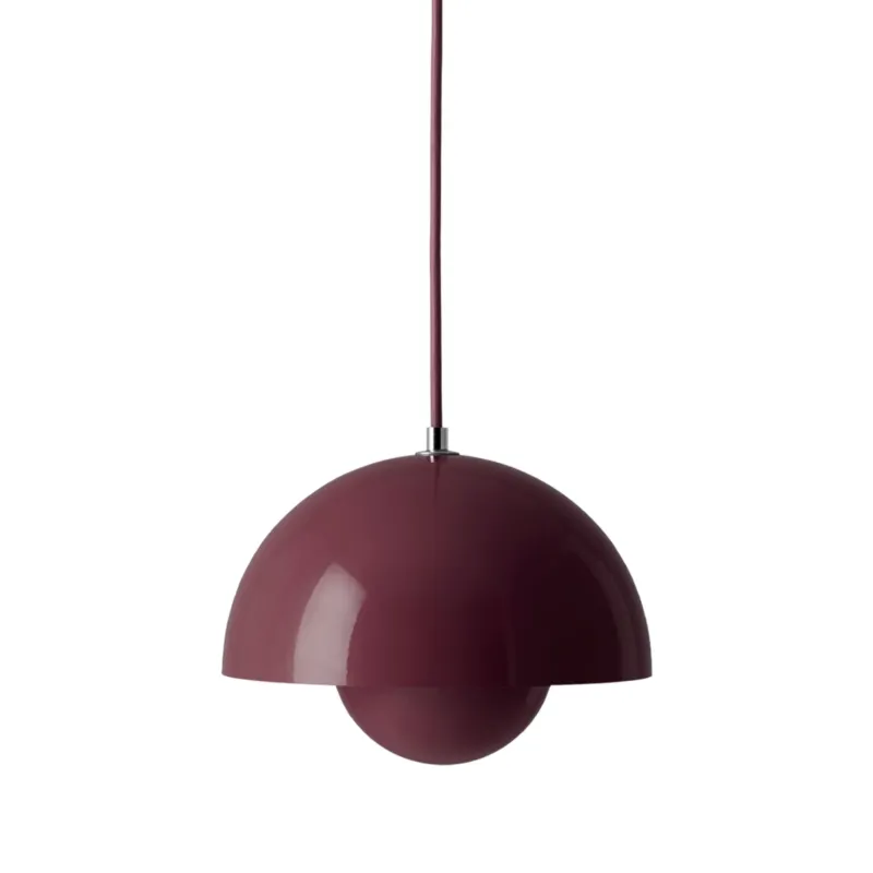 &Tradition Flowerpot VP1 pendel 23 cm, dark plum Snabb leverans