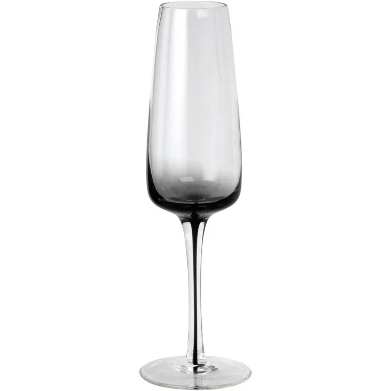'Smoke' Munblåst champagneglas Kampanj