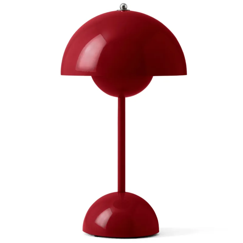 &Tradition Flowerpot VP9 portabel bordslampa, vermilion red Begränsad tid