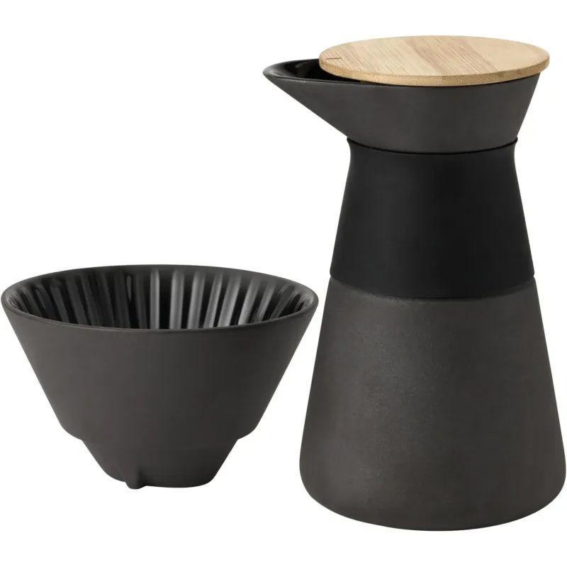 "slow brew" kaffebryggar, svart Beställ idag