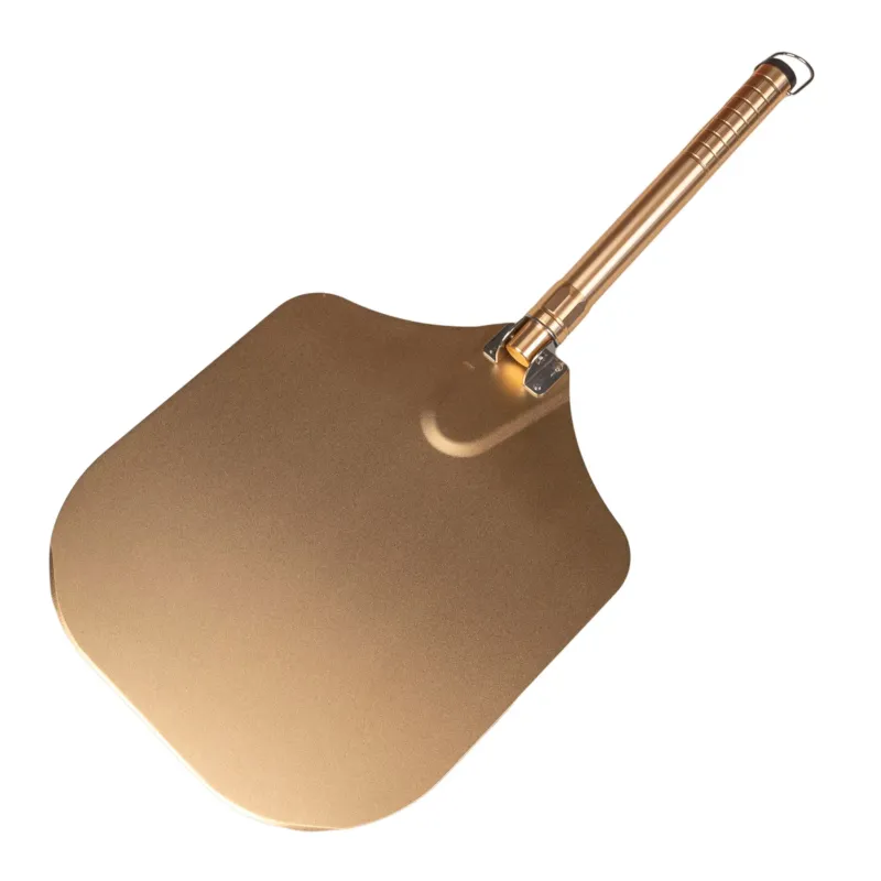 Begränsat antal Pizzaspade, guld/aluminium