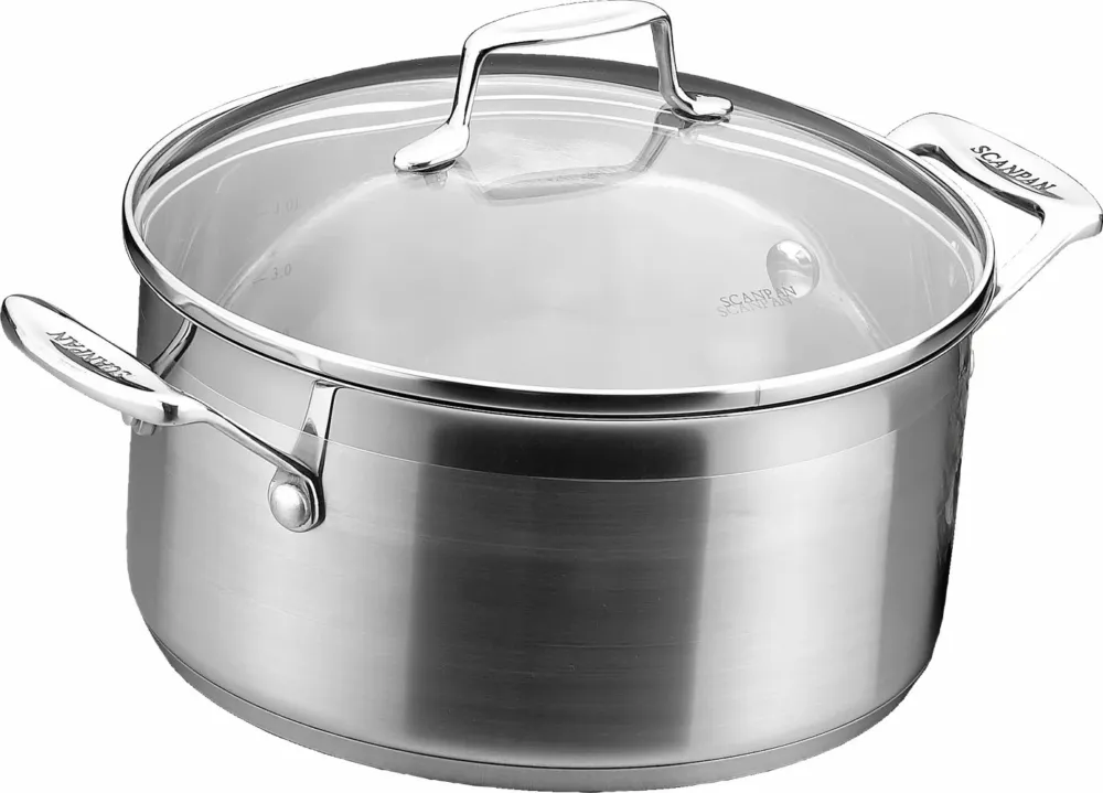 Scanpan Impact gryta med lock 2,5 L Rostfritt stål Lägg i varukorgen