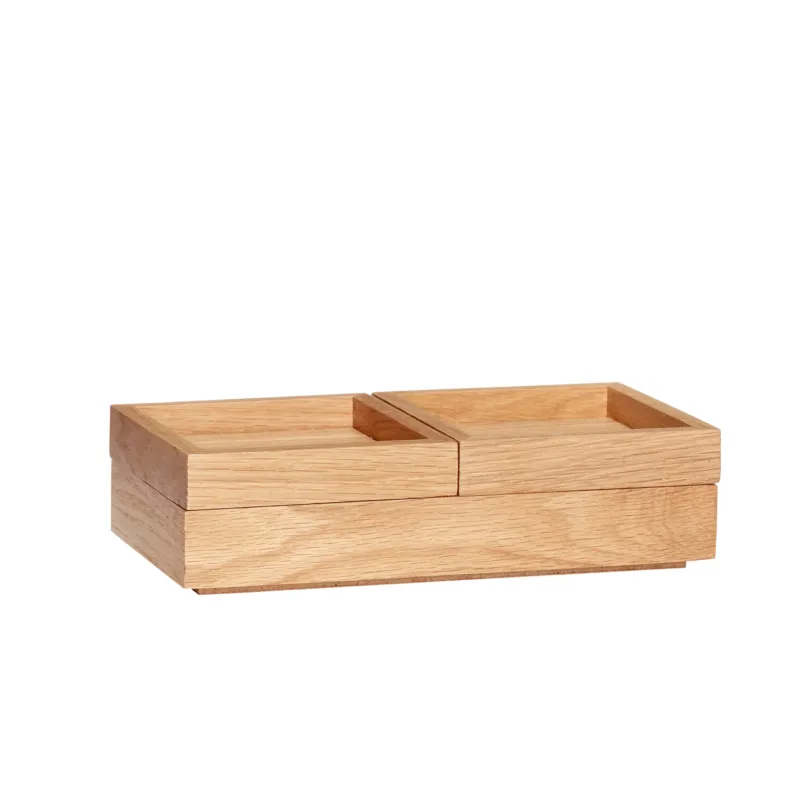 Förvaringslåda 24x12 cm Natur Populärt val