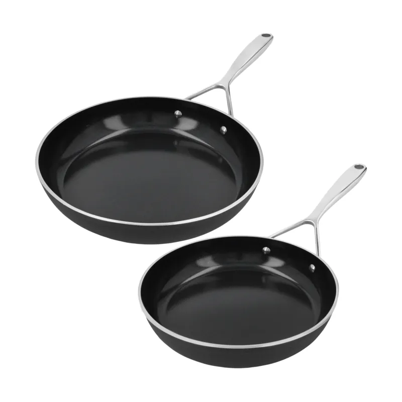 Alu Plus 3 Ceraforce stekpanneset keramisk 3-ply 2 delar Fri frakt