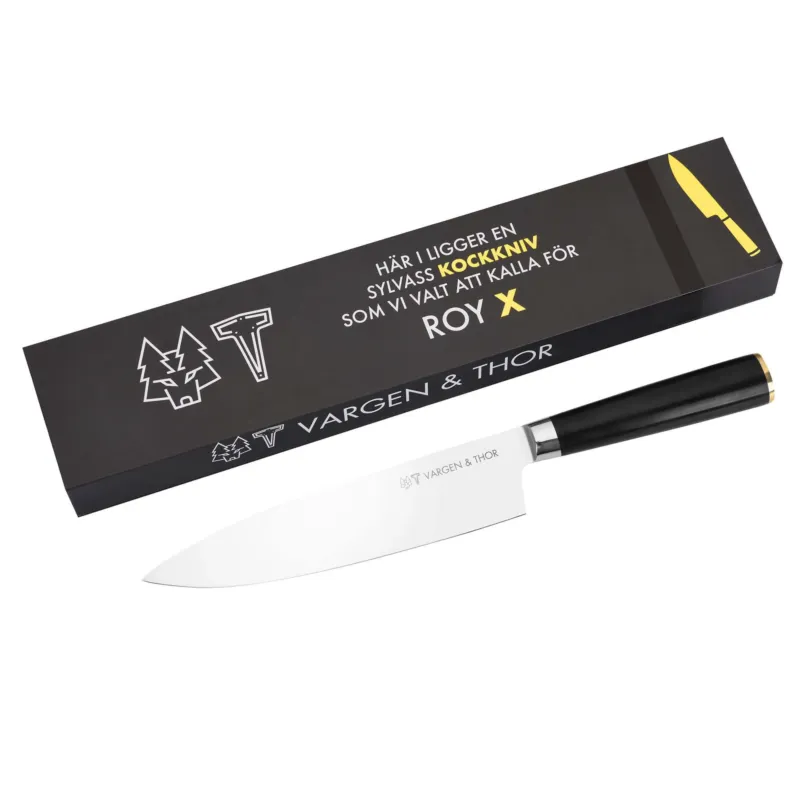 Begränsat antal Vargavinter kockkniv 20 cm Roy X