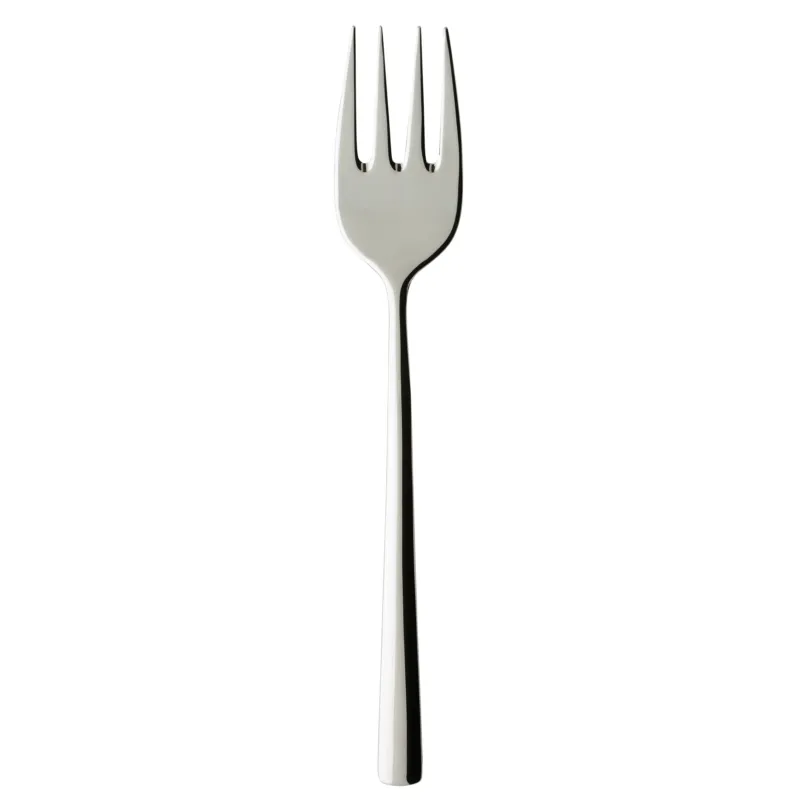 Bästa pris Piemont serveringsgaffel Rostfritt stål