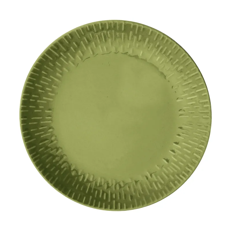Confetti tallrik Olive, Ø24 cm Reapris