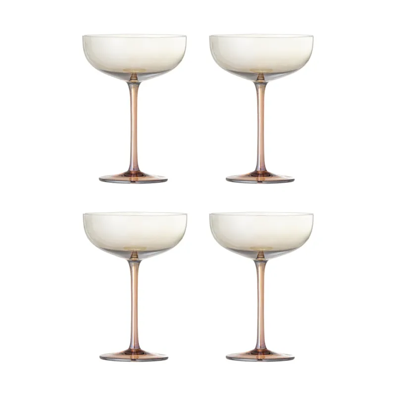 Fri frakt Aston cocktail glas 4-pack Brons