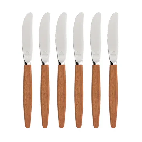 Skaugum kniv 6-pack Ecco Teak Expressleverans