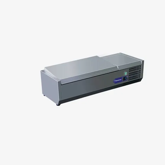 Begränsat erbjudande Kyldisplay med lock 1000mm 1/4 GN