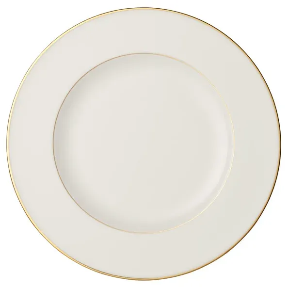 Anmut Gold tallrik Ø 27 cm Vit Endast idag